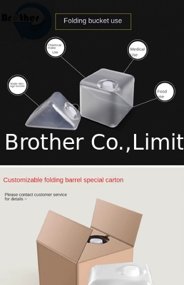 Hot Selling Item Ultrasound Gel Plastic Drum Liner Bag in Box, 5 Liter 20L Collapsible LDPE Cubitaine supplier