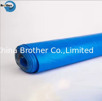 100% Virgin Material 140gsm Hdpe Woven Fabric Pe Woven Fabric Tarpaulin Fabric Roll Transparent Pe Tarps supplier