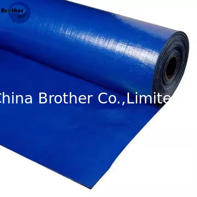 Double Side 100% Waterproof High Density Polyethylene Fabric Material Plastic Tarpaulin Tarps Roll for Ground Covers supplier