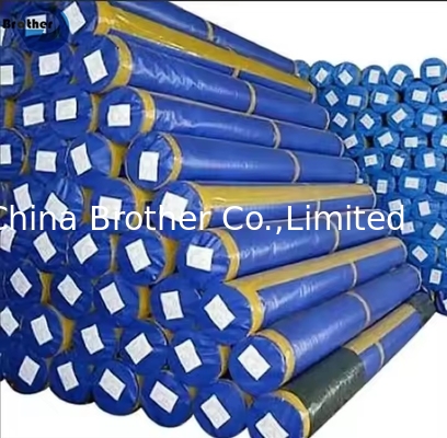 China Factory White PE Tarpaulin Rolls Waterproof and Sunproof supplier