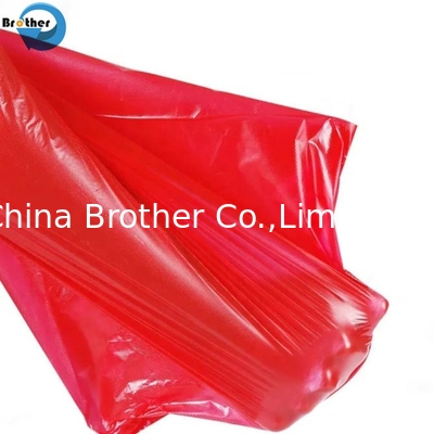 Yellow Plastic Garbage HDPE Custom Compostable T Shirt Bags Packaging Plastic Bag Poly Bag Holder supplier