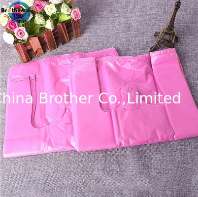 Cheap Custom HDPE/LDPE Plastic T-Shirt Shopping Bags Printing supplier