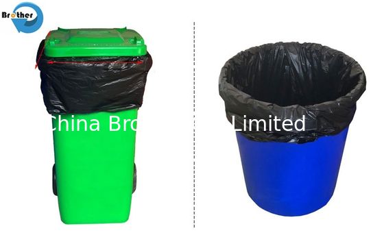 Custom Colored Disposable Plastic Trash Bag Garbage Bags on Roll