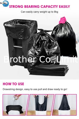 Heavy Duty Compostable Biodegradable Garbage Bag with Printing