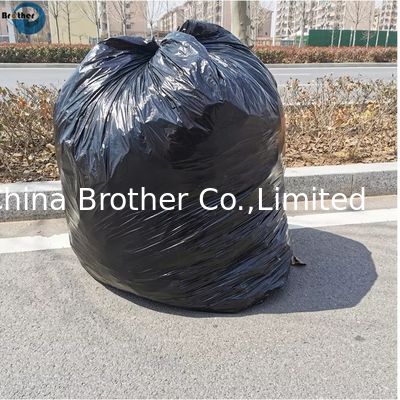 Disposable Black Garbage Bags Construction 30 Gallon Trash Bags for 100% Biodegradable Garbage Plastic Bag