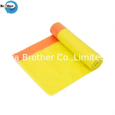 Biodegradable Black Wholesale Large Thick Hotel Property Sanitation PE Flat Mouth Garbage Bag