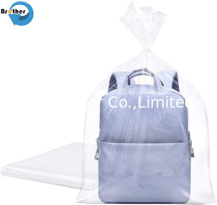 Biodegradable Black Wholesale Large Thick Hotel Property Sanitation PE Flat Mouth Garbage Bag