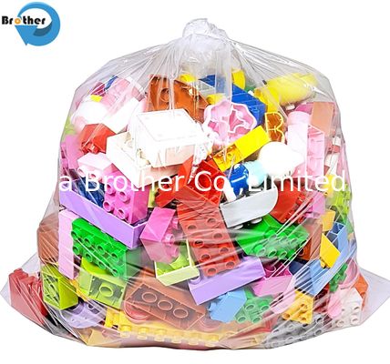 Factory Polyethylene Bags Heat Seal Side Gusset Bag Transparent Large Custom Size Clear Flat PE Poly Plastic Food Grade