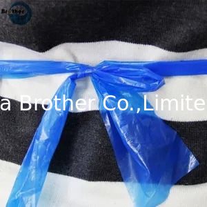 Factory Roll 70X110cm Blue Protect Safety Apron Disposable Anti-Bacterial Plastic Apron Without Sleeve