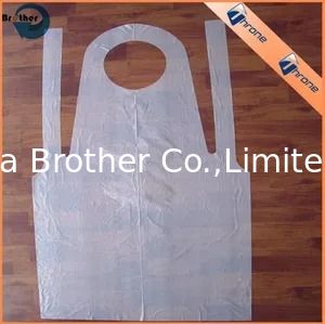Disposable Poly Aprons on Roll or Flat Pack Light Weight Sleeveless PE Aprons
