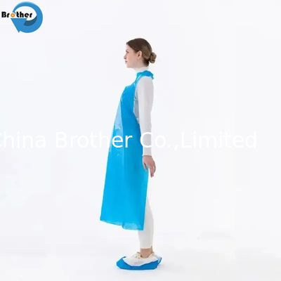 PE Apron with Custom Logo Waterproof Cooking Aprons for Restaurant Use