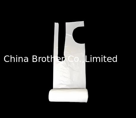 Biodegradable Compostable Apron, Disposable Medical Plastic Apron