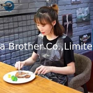 Wholesale Clear Industrial LDPE HDPE Make up Beauty Salon Cheapest Disposable Waterproof PE Plastic Apron