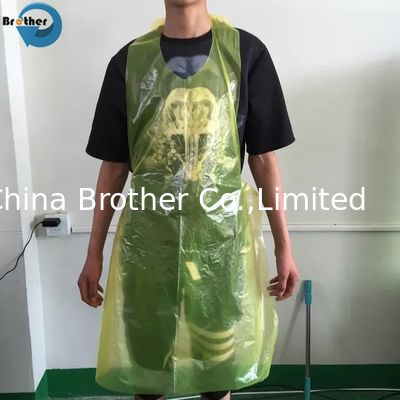 Custom Disposable PE Apron Plastic PE Apron Making Machine by Roll or Sheet