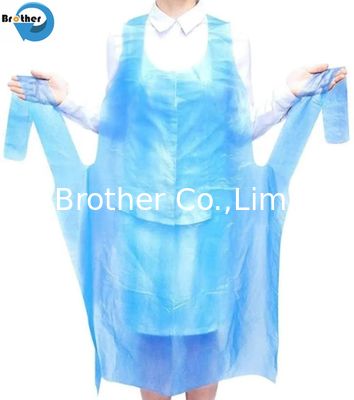 PE Apron with Custom Logo Waterproof Cooking Aprons for Restaurant Use