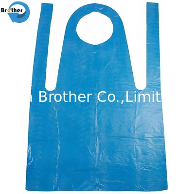 Wholesale Clear Industrial LDPE HDPE Make up Beauty Salon Cheapest Disposable Waterproof PE Plastic Apron
