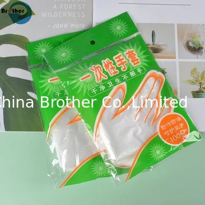 Wholesale Food Grade HDPE Plastic PE Glove Household Kitchen Disposable Gloves