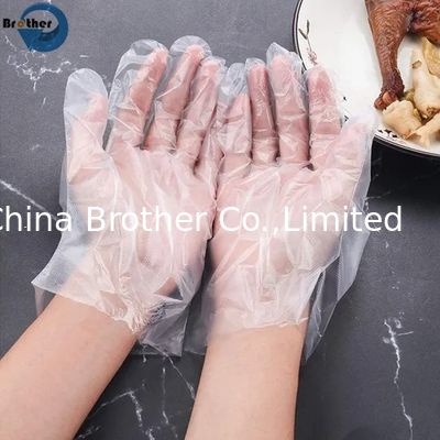 High Quality Disposable Plastic LDPE/HDPE/CPE/TPE Gloves Comfortable Fit 200 PCS Per Pack PE Material Clear Customized Package