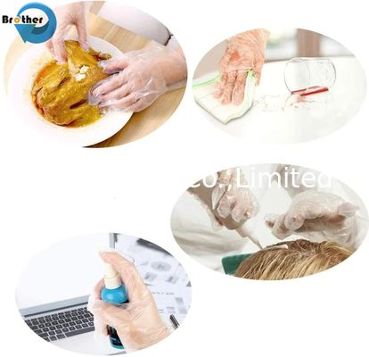 Hygienic Food-Grade Disposable PE Gloves Waterproof Safe for Food Preparation & Cleaning Boxed Packaging & Printing Product supplier
