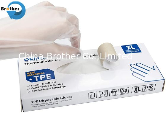 Gloves Food Grade, Security Gloves, Plastic Hand Gloves, Disposable Poly Gloves, PVC Household Gloves