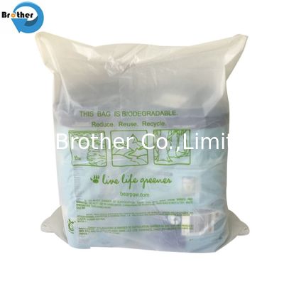 Wholesale Customized Printing or Clear Biodegradable Produce Bags with Paper Core in Supermarket