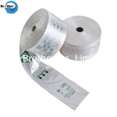 Food Fresh HDPE LDPE Plastic Produce Bag Clear Packaging Shopping Roll Food Bags on Roll for Produce