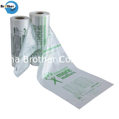 Food Fresh HDPE LDPE Plastic Produce Bag Clear Packaging Shopping Roll Food Bags on Roll for Produce
