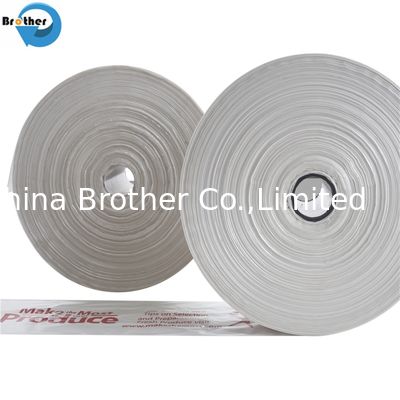 Custom Logo Storage Hand Food Pouch Plastic Produce Bag on Roll Food Storage Bag