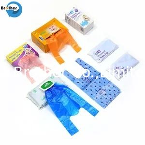 Factory Price Customized Eco-Friendly Baby Diaper Bags Scented Leak-Resistant Disposable Bags for Baby Diaper Disposal