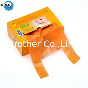 Disposable HDPE/HDPE+Epi/Biodegradable Compostable Diaper T-Shirt Handle Nappy Bags