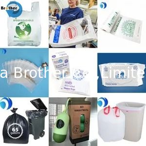 HDPE Scented Baby Diaper Bags Odor-Neutralizing Leak-Proof Disposable Bags for Newborns and Toddlers