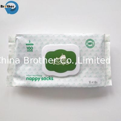 Custom Factory Direct Price OEM Disposable Baby Nappies Bags Baby Diaper Bags on Roll