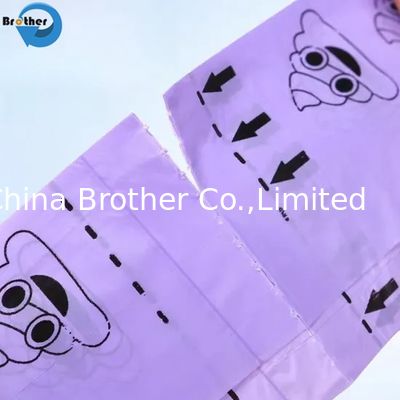 Eco Friendly 100% Compostable Dog Poo Bag on Roll