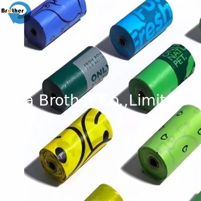 Eco Friendly 100% Compostable Dog Poo Bag on Roll