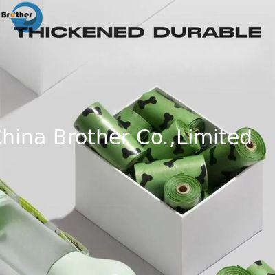 High Quality Custom Printed Portable Waterproof Plastic Pet Dog Poop Waste Bag