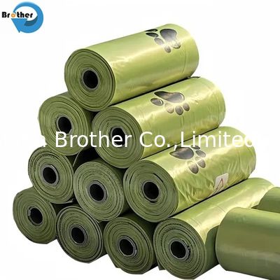 Biodegradable Eco-Friendly Disposable Dog Pet Poop Waste Bags: Hot Selling & High Quality with Hanging Head or Dispenser supplier