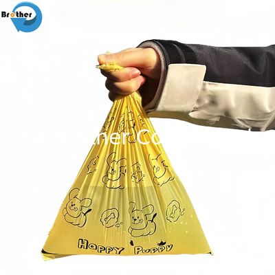 Hot Selling Disposable Waste Plastic Bags Biodegradable Eco Friendly Pet Dog Poop Bags Portable Pet Waste Bags