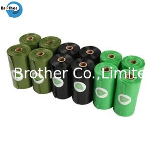 Hot Selling Disposable Waste Plastic Bags Biodegradable Eco Friendly Pet Dog Poop Bags Portable Pet Waste Bags