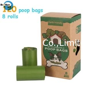 Custom Orders Accepted T-Shirt Dog Poop Bags Compostable Garbage Bag Biodegradable Dog Waste Bag