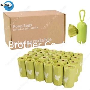 Custom Orders Accepted T-Shirt Dog Poop Bags Compostable Garbage Bag Biodegradable Dog Waste Bag
