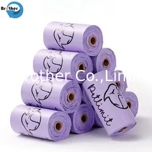 Pet Poo Disposal Bags, Biodegradable Dog Poop Bags on Refill Rolls