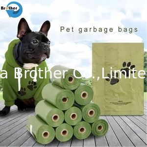 Compostable Pet Poop Bags for Sustainable Pet Cleanup Outdoors Pet Garbage Bag