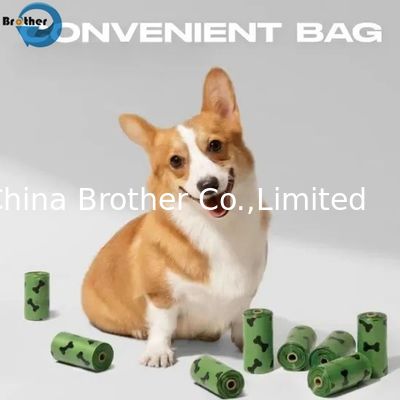 Compostable Pet Poop Bags for Sustainable Pet Cleanup Outdoors Pet Garbage Bag
