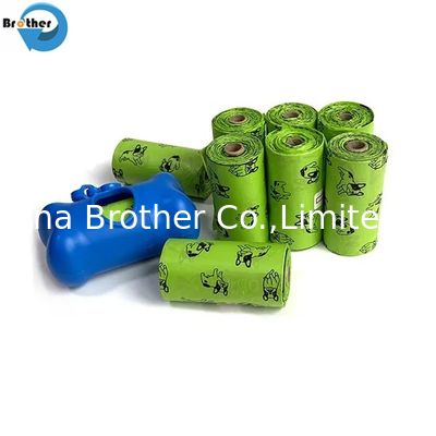 Disposable Wholesale Printed Dog Poop Bag Pet Waste Garbage Bags