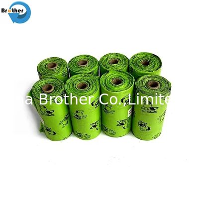 Hot Selling Eco-Friendly Disposable Biodegradable Dog Poop Bags Strong & Leakproof PE Waste Bags for Pet Owners supplier