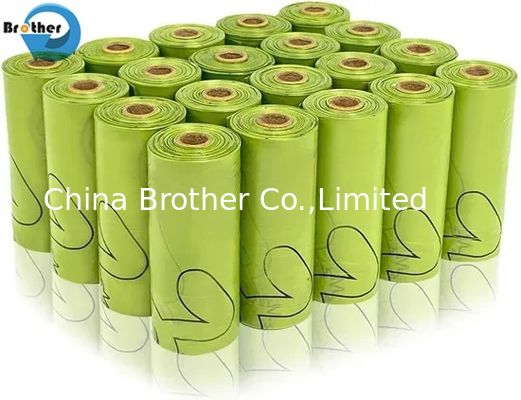 Manufacturer Wholesale Custom Pet Waste Garbage Bags Dog Poop Bag with Dispenser Biodegradable