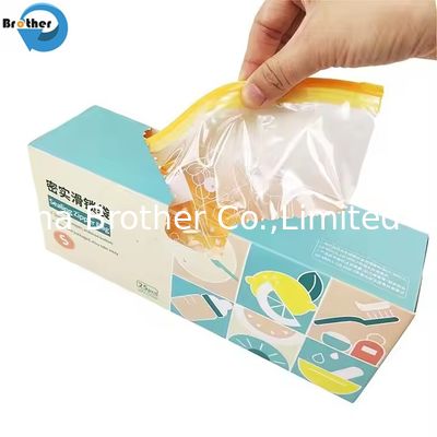 Plastic PE Resealable Zipper Bags for Food Storage, Ziplock Bags, Freezer Bags Resealable, Waterproof, Various Sizes Available