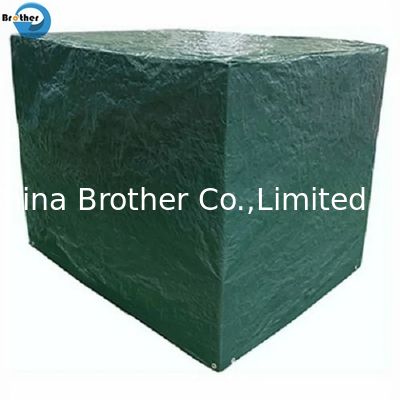 Durable Pre-Cut Large 3 Mil Clear and Black Gusseted Pallet Cover Bags