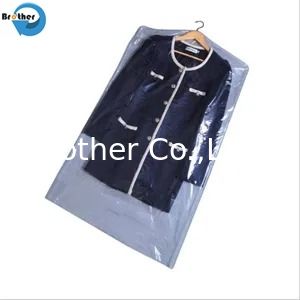 Warning Word Random Printing Garment Packaging Bag Clear Garment/Laundry/Clothing Bag