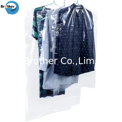 Warning Word Random Printing Garment Packaging Bag Clear Garment/Laundry/Clothing Bag